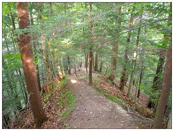 Bear Point looking down