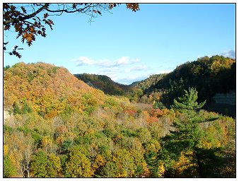 View from the top of Pyramid Hill